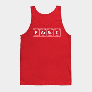 Parsec (P-Ar-Se-C) Periodic Elements Spelling Tank Top